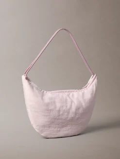 Calvin Klein Kleine Halbmondtasche aus Nylon^Damen SchultertaschenFrisch Eingetroffen|Taschen