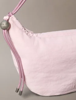 Calvin Klein Kleine Halbmondtasche aus Nylon^Damen SchultertaschenFrisch Eingetroffen|Taschen