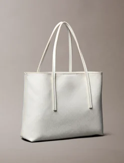 Calvin Klein Kleine Tote Bag mit beschichtetem Emblem^Damen Tote Bags|Taschen