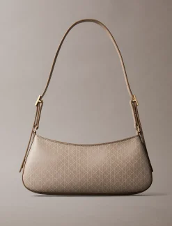 Calvin Klein Kleine Umhängetasche mit beschichtetem Emblem-Logo^Damen Umhängetaschen|SchultertaschenFrisch Eingetroffen