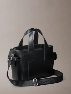 Calvin Klein Kleiner Shopper mit Logo-Jacquard^Damen Taschen & Accessoires|Tote Bags