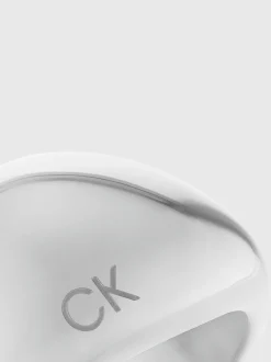 Calvin Klein Klobiger Ring aus Edelstahl^Damen Uhren & Schmuck