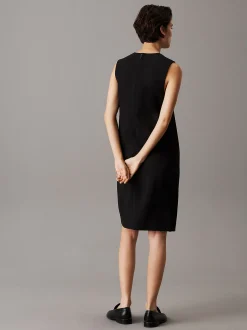 Calvin Klein Knitterfreies Etuikleid aus Twill^Damen Kleider & Röcke