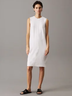 Calvin Klein Knitterfreies Etuikleid aus Twill^Damen Kleider & Röcke