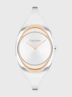 Calvin Klein Konische Armreif-Uhr M/L^Damen Uhren & Schmuck