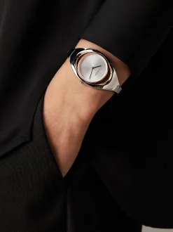 Calvin Klein Konische Armreif-Uhr M/L^Damen Uhren & Schmuck