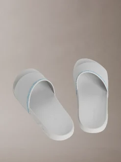 Calvin Klein Konturierte Logo-Slippers^Herren Slippers & Flip Flops