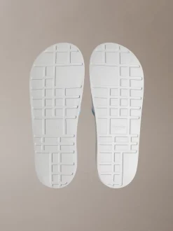 Calvin Klein Konturierte Logo-Slippers^Herren Slippers & Flip Flops
