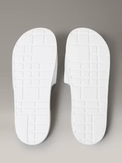 Calvin Klein Konturierte Logo-Slippers aus Canvas^Herren Slippers & Flip Flops