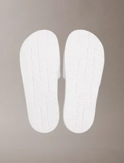 Calvin Klein Konturierte Logo-Slippers aus Canvas^Damen Slippers