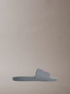 Calvin Klein Konturierte Logo-Slippers aus Canvas^Damen Slippers