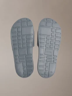 Calvin Klein Konturierte Logo-Slippers aus Canvas^Damen Slippers