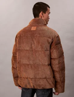 Calvin Klein Kordsamt-Steppjacke^Herren Stepp Jacken|JackenFrisch Eingetroffen