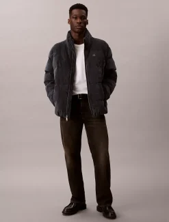 Calvin Klein Kordsamt-Steppjacke^Herren Stepp Jacken|JackenFrisch Eingetroffen