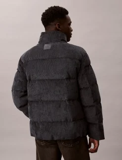 Calvin Klein Kordsamt-Steppjacke^Herren Stepp Jacken|JackenFrisch Eingetroffen