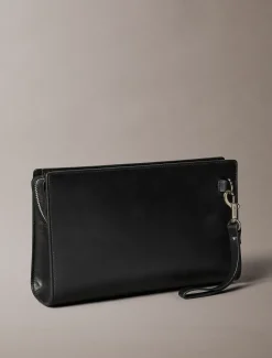 Calvin Klein Kulturbeutel mit CK-Plakette^Herren Geldbörsen & Kartenetuis