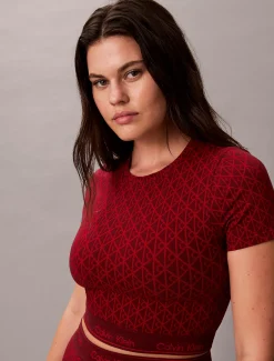 Calvin Klein Kurzarm-Top - Icon Shapewear Logo^Damen Shapewear|Nachtwäsche & Loungewear