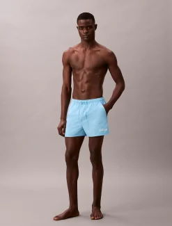 Calvin Klein Kurze Badeshorts mit Kordelzug - Intense Power^Herren BademodeFrisch Eingetroffen