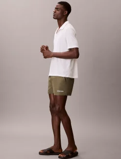 Calvin Klein Kurze Badeshorts mit Kordelzug - Intense Power^Herren BademodeFrisch Eingetroffen