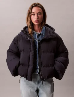 Calvin Klein Kurze Daunenjacke^Damen Stepp Jacken