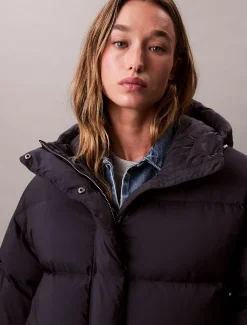 Calvin Klein Kurze Daunenjacke^Damen Stepp Jacken