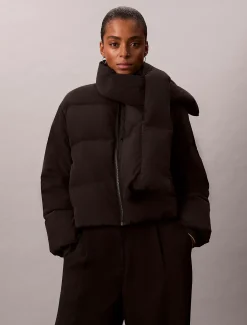 Calvin Klein Kurze Daunen-Steppjacke^Damen Stepp Jacken