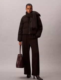 Calvin Klein Kurze Daunen-Steppjacke^Damen Stepp Jacken