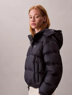 Calvin Klein Kurze Daunen-Steppjacke^Damen Stepp Jacken|JackenFrisch Eingetroffen