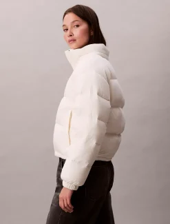 Calvin Klein Kurze Daunen-Steppjacke^Damen Stepp Jacken|JackenFrisch Eingetroffen