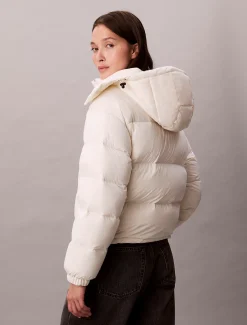 Calvin Klein Kurze Daunen-Steppjacke^Damen Stepp Jacken|JackenFrisch Eingetroffen