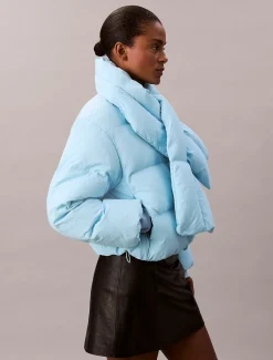 Calvin Klein Kurze Daunen-Steppjacke^Damen Stepp Jacken