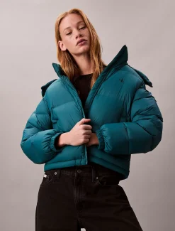 Calvin Klein Kurze Daunen-Steppjacke^Damen Stepp Jacken|JackenFrisch Eingetroffen
