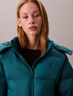 Calvin Klein Kurze Daunen-Steppjacke^Damen Stepp Jacken|JackenFrisch Eingetroffen