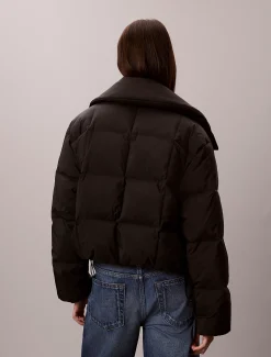 Calvin Klein Kurze Daunen-Steppjacke^Damen Stepp Jacken|JackenFrisch Eingetroffen