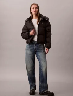 Calvin Klein Kurze Daunen-Steppjacke^Damen Stepp Jacken|JackenFrisch Eingetroffen