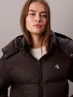 Calvin Klein Kurze Daunen-Steppjacke^Damen Stepp Jacken|JackenFrisch Eingetroffen
