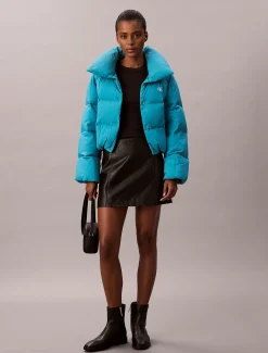 Calvin Klein Kurze Daunen-Steppjacke^Damen Stepp Jacken|JackenFrisch Eingetroffen