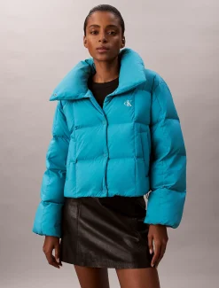 Calvin Klein Kurze Daunen-Steppjacke^Damen Stepp Jacken|JackenFrisch Eingetroffen