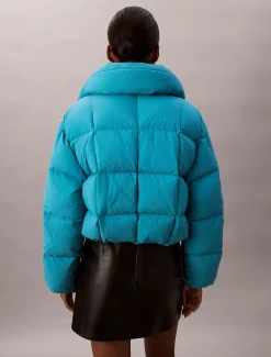 Calvin Klein Kurze Daunen-Steppjacke^Damen Stepp Jacken|JackenFrisch Eingetroffen