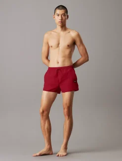 Calvin Klein Kurze Läufer-Badeshorts - CK Essentials^Herren BademodeFrisch Eingetroffen
