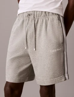Calvin Klein Kurze Sporthose aus French-Terry-Baumwoll-Mix^Herren Hosen & Shorts|Hosen & Shorts