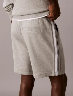 Calvin Klein Kurze Sporthose aus French-Terry-Baumwoll-Mix^Herren Hosen & Shorts|Hosen & Shorts