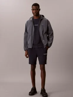 Calvin Klein Kurze Sporthose aus French-Terry-Baumwoll-Mix^Herren Hosen & Shorts|Hosen & Shorts