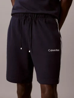 Calvin Klein Kurze Sporthose aus French-Terry-Baumwoll-Mix^Herren Hosen & Shorts|Hosen & Shorts