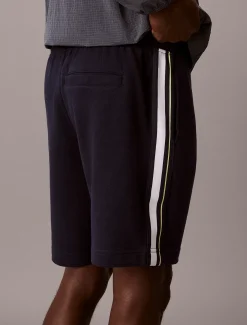Calvin Klein Kurze Sporthose aus French-Terry-Baumwoll-Mix^Herren Hosen & Shorts|Hosen & Shorts