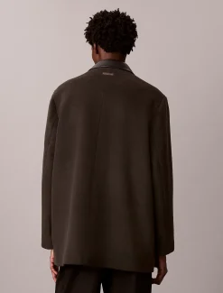 Calvin Klein Kurzmantel aus Melton-Wollgemisch^Herren Mäntel