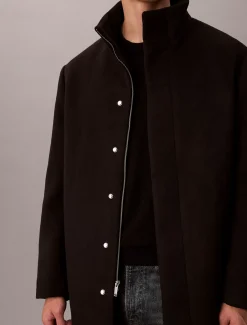 Calvin Klein Kurzmantel aus Wollgemisch^Herren Mäntel