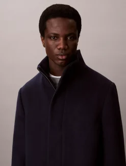 Calvin Klein Kurzmantel aus Wollgemisch^Herren Mäntel