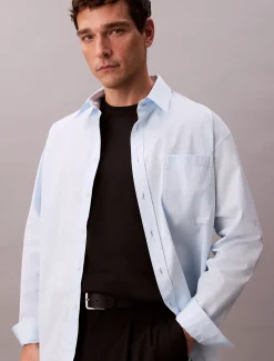 Calvin Klein Kurzärmeliger Pullover aus Pima-Baumwolle^Herren Strickdesigns