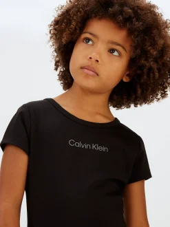 Calvin Klein Kurzärmliges Milano-Kleid^Kinder Kleider & Röcke|Kleidung